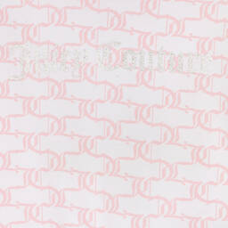 Juicy Couture-Girls White Cotton Hoodie | Childrensalon Outlet