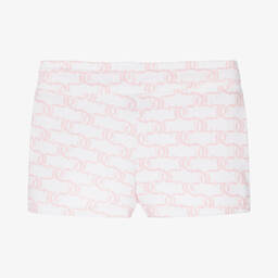 Juicy Couture-Girls White Cotton Shorts | Childrensalon Outlet
