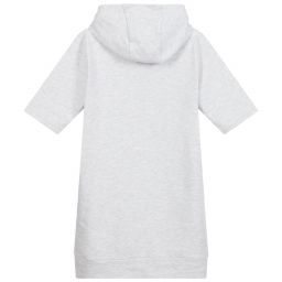 Juicy Couture-Grey Hooded Jersey Dress | Childrensalon Outlet