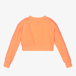 Juicy Couture-Neon Orange Logo Sweatshirt | Childrensalon Outlet