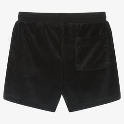 Juicy Couture-Teen Girls Black Velour Shorts | Childrensalon Outlet