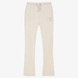 Juicy Couture-Кремовые велюровые джоггеры | Childrensalon Outlet