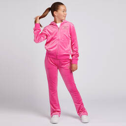 جوسي كوتور-جوغرز فلير قطيفة لون زهري فاقع تينز بناتي | Childrensalon Outlet