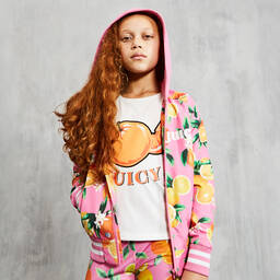 Juicy Couture-White Cotton T-Shirt | Childrensalon Outlet