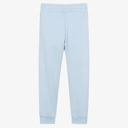 Junona-Girls Blue Cotton Joggers | Childrensalon Outlet