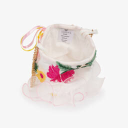 Junona-Girls Delicate Floral Tulle Purse | Childrensalon Outlet