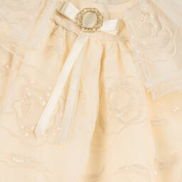 جونونا-فستان تول بيج مطرز للبنات | Childrensalon Outlet