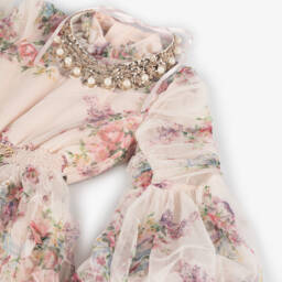 Junona-Очаровательное розовое платье из тюля для девочек | Childrensalon Outlet