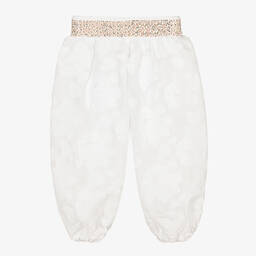 Junona-Girls Ivory Lace Trousers | Childrensalon Outlet