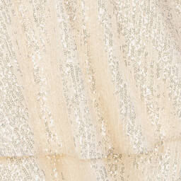 Junona-Girls Ivory Sequin Skirt | Childrensalon Outlet