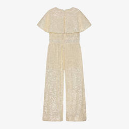 جونونا-جمبسوت لون عاجي مزين بترتر للبنات | Childrensalon Outlet