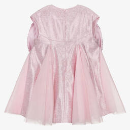 Junona-Розовое платье с бантом с пайетками | Childrensalon Outlet