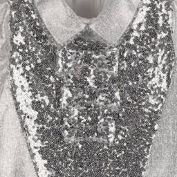 Junona-Girls Shimmering Sequin Bow Gown | Childrensalon Outlet