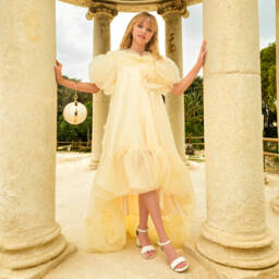 Junona-Girls Sunlit Organza Celebration Gown | Childrensalon Outlet