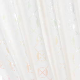 جونونا-فستان قطن بوبلين لون أبيض | Childrensalon Outlet