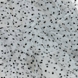 Junona-Белое платье из тюля в горошек | Childrensalon Outlet