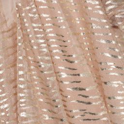 Junona-Metallic Pink Shimmer Dress  | Childrensalon Outlet