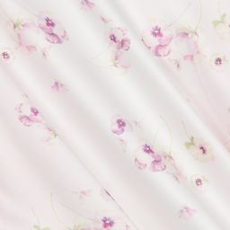 جونونا-بلوزة ساتان مع عقدة أمامية وأكمام منفوخة | Childrensalon Outlet