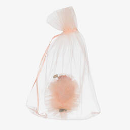 Junona-Pink Tulle Dress & Hair Clip | Childrensalon Outlet