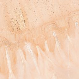 Junona-Розовое платье из тюля с перьями | Childrensalon Outlet