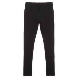 KARL LAGERFELD KIDS-جيغنغز جيرسي ميلانو لون أسود للبنات | Childrensalon Outlet