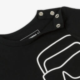 KARL LAGERFELD KIDS-Boys Beige Iconic Three-Piece Ensemble | Childrensalon Outlet