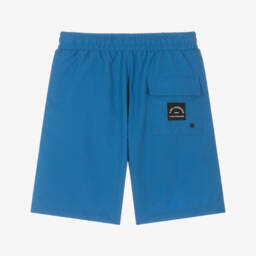 KARL LAGERFELD KIDS-Boys Blue Rue St Guillaume Swim Shorts | Childrensalon Outlet