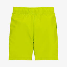 KARL LAGERFELD KIDS-Boys Green  Logo Swim Shorts | Childrensalon Outlet