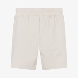 KARL LAGERFELD KIDS-Boys Grey Jersey Logo Shorts | Childrensalon Outlet