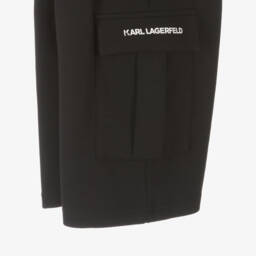 KARL LAGERFELD KIDS-Boys Onyx Cargo Adventure Shorts | Childrensalon Outlet