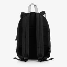 KARL LAGERFELD KIDS-Girls Black Choupette Cat Backpack (36cm) | Childrensalon Outlet