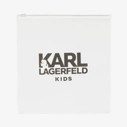 KARL LAGERFELD KIDS-Черный купальник для девочек | Childrensalon Outlet