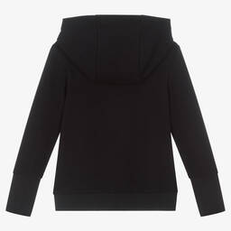 KARL LAGERFELD KIDS-Черный топ на молнии для девочек | Childrensalon Outlet