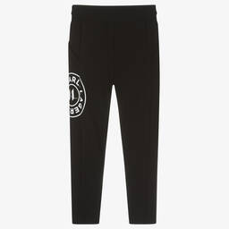 KARL LAGERFELD KIDS-Girls Black Milano Jersey Joggers | Childrensalon Outlet