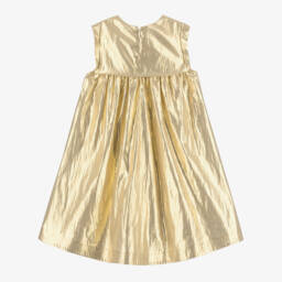 KARL LAGERFELD KIDS-Girls Metallic Floral Elegance Dress | Childrensalon Outlet