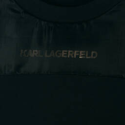 KARL LAGERFELD KIDS-Girls Organza Overlay Sweatshirt | Childrensalon Outlet