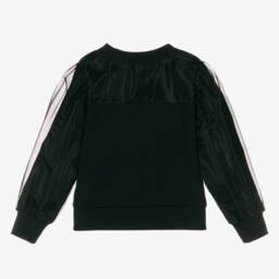 KARL LAGERFELD KIDS-Girls Organza Overlay Sweatshirt | Childrensalon Outlet