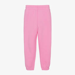 KARL LAGERFELD KIDS-Girls Pink Karl Signature Joggers | Childrensalon Outlet