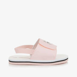 KARL LAGERFELD KIDS-Летние игривые розовые сандалии для девочек | Childrensalon Outlet
