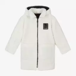 KARL LAGERFELD KIDS-Girls Two-Tone Reversible Jacket | Childrensalon Outlet