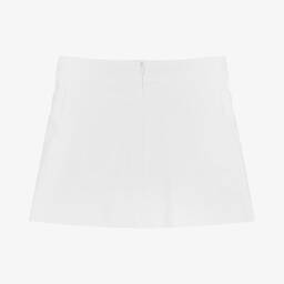 KARL LAGERFELD KIDS-Белая мини-юбка для девочек | Childrensalon Outlet