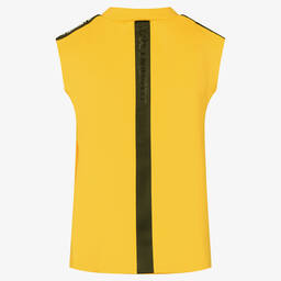 KARL LAGERFELD KIDS-Желтое платье из джерси | Childrensalon Outlet