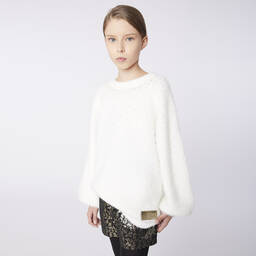 KARL LAGERFELD KIDS-Teen Black Leopard Logo Shorts | Childrensalon Outlet