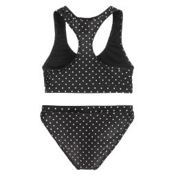 KARL LAGERFELD KIDS-Teen Black Logo Bikini | Childrensalon Outlet