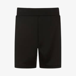 KARL LAGERFELD KIDS-Teen Boys Black Jersey Logo Shorts | Childrensalon Outlet
