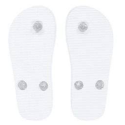 KARL LAGERFELD KIDS-White Choupette Flip-Flops | Childrensalon Outlet