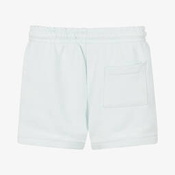 KENZO KIDS-شورت أطفال ولادي قطن جيرسي لون أزرق فاتح | Childrensalon Outlet