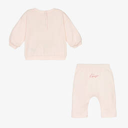 KENZO KIDS-Розовый спортивный костюм из хлопка | Childrensalon Outlet
