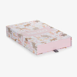 KENZO KIDS-Белая футболка и розовый песочник из хлопка для малышек | Childrensalon Outlet