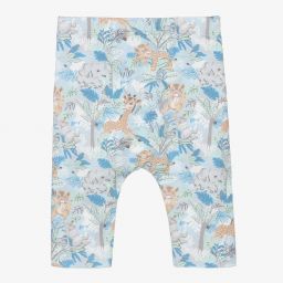 KENZO KIDS-Blue Animals Baby Leggings | Childrensalon Outlet